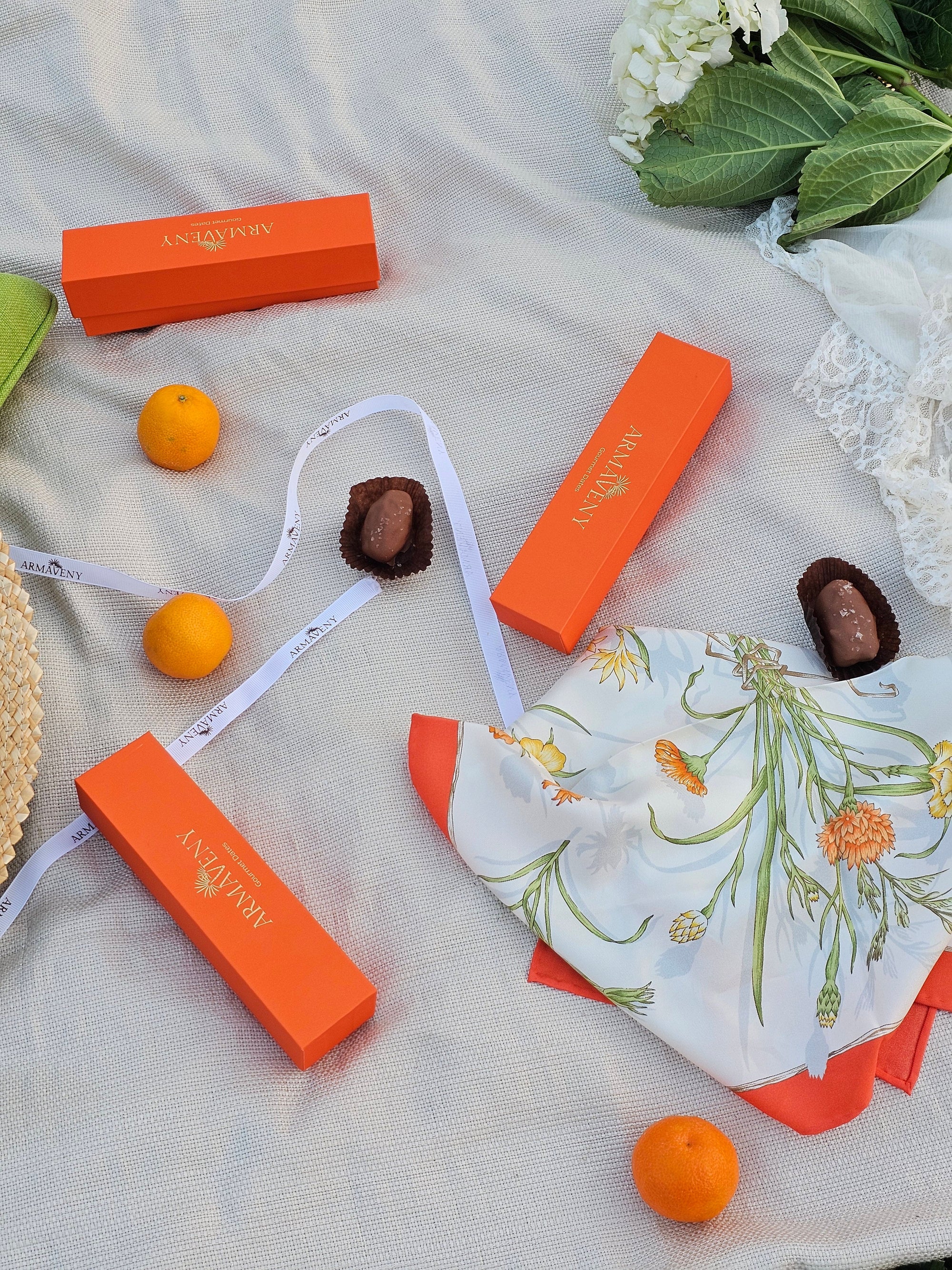 Signature Orange Boxes